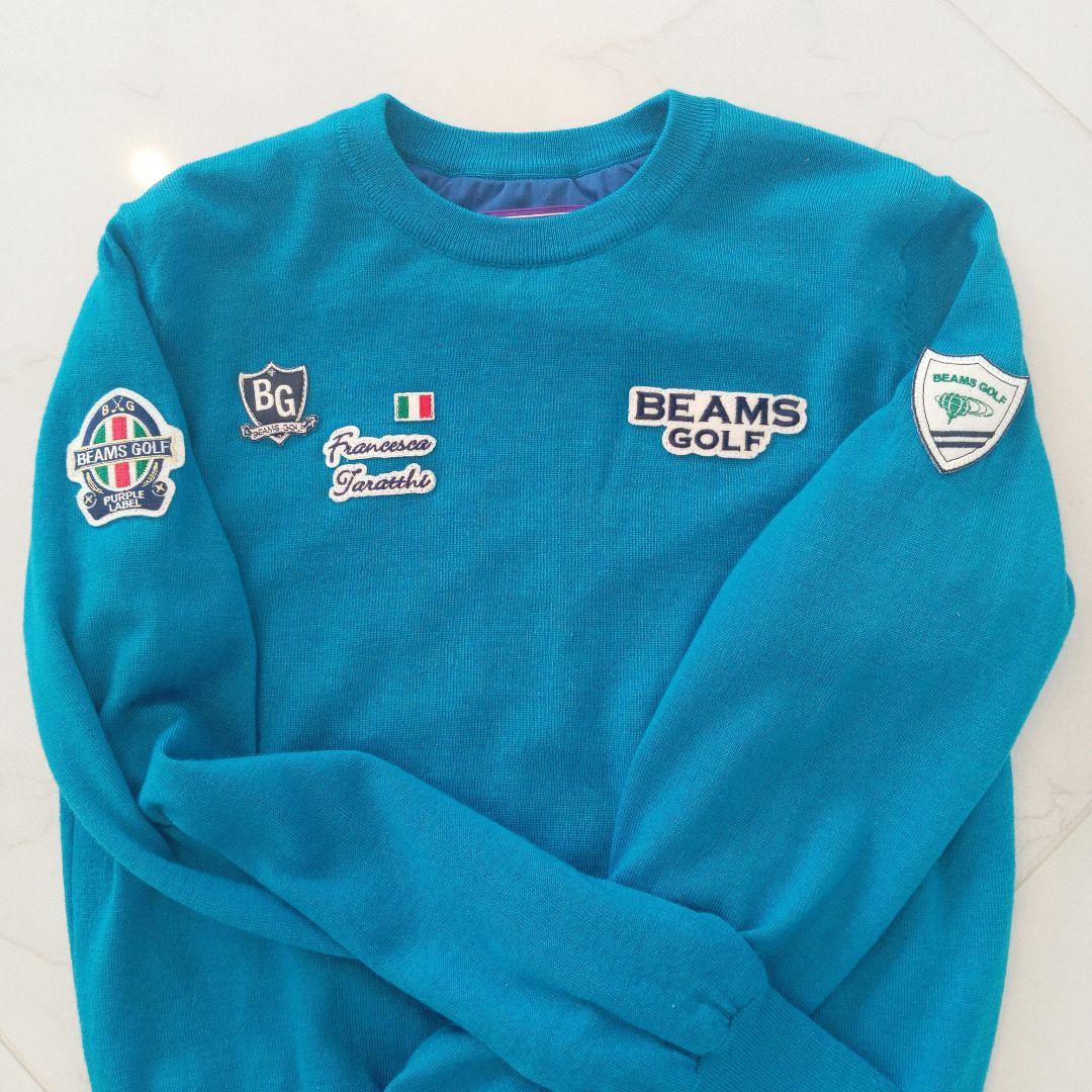 BEAMS GOLF レディース裏地付き防風セーター