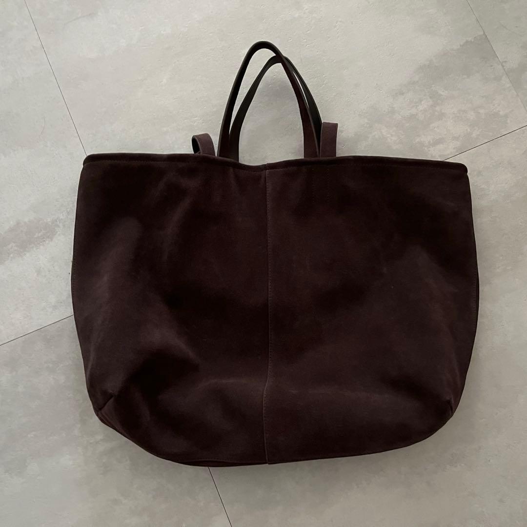 ETRE TOKYO 新作 完売 スウェードビッグトートバッグ スエード Bag