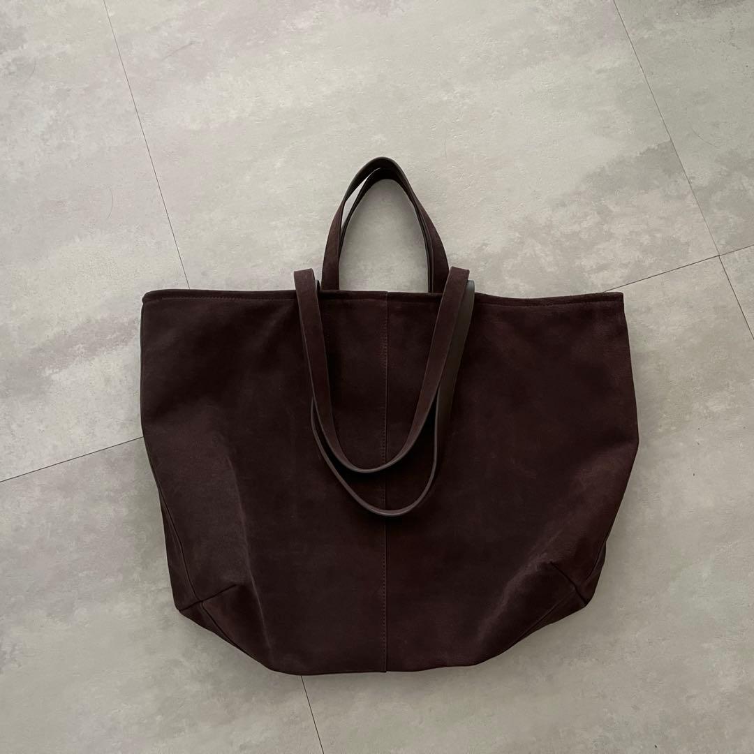 ETRE TOKYO 新作 完売 スウェードビッグトートバッグ スエード Bag