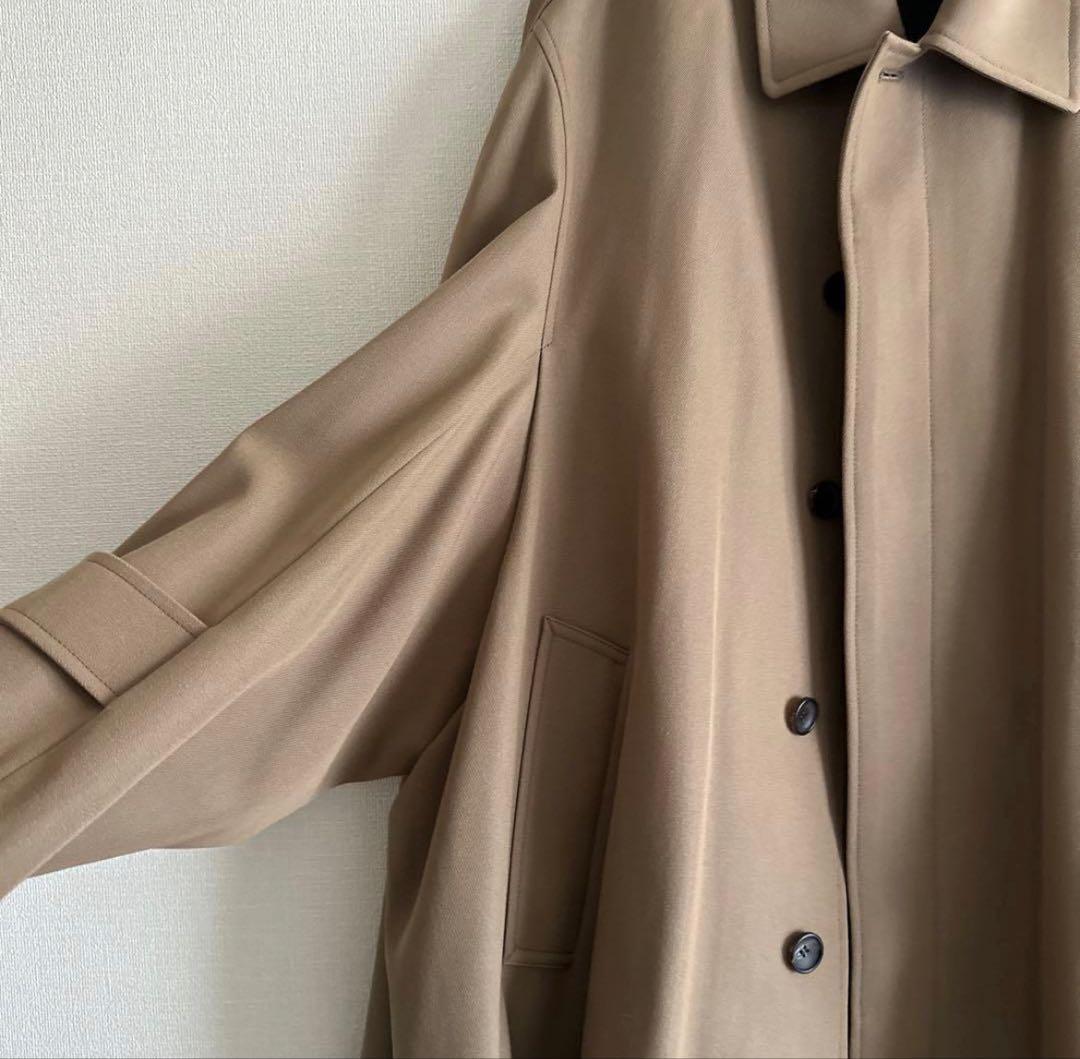 ビューティフルピープル＊ステンカラー　コットン　ポンチョ　美品