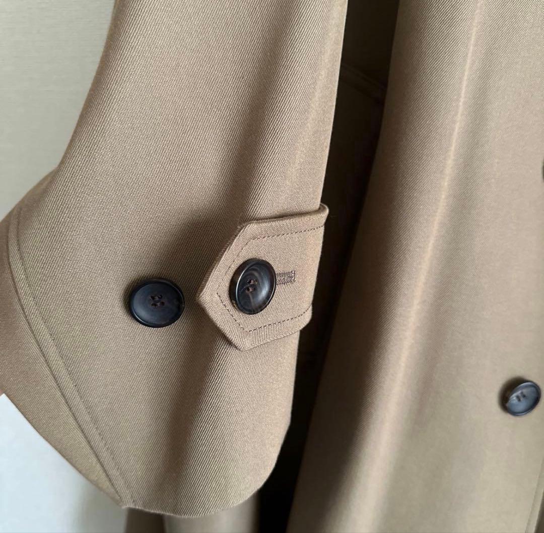 ビューティフルピープル＊ステンカラー　コットン　ポンチョ　美品