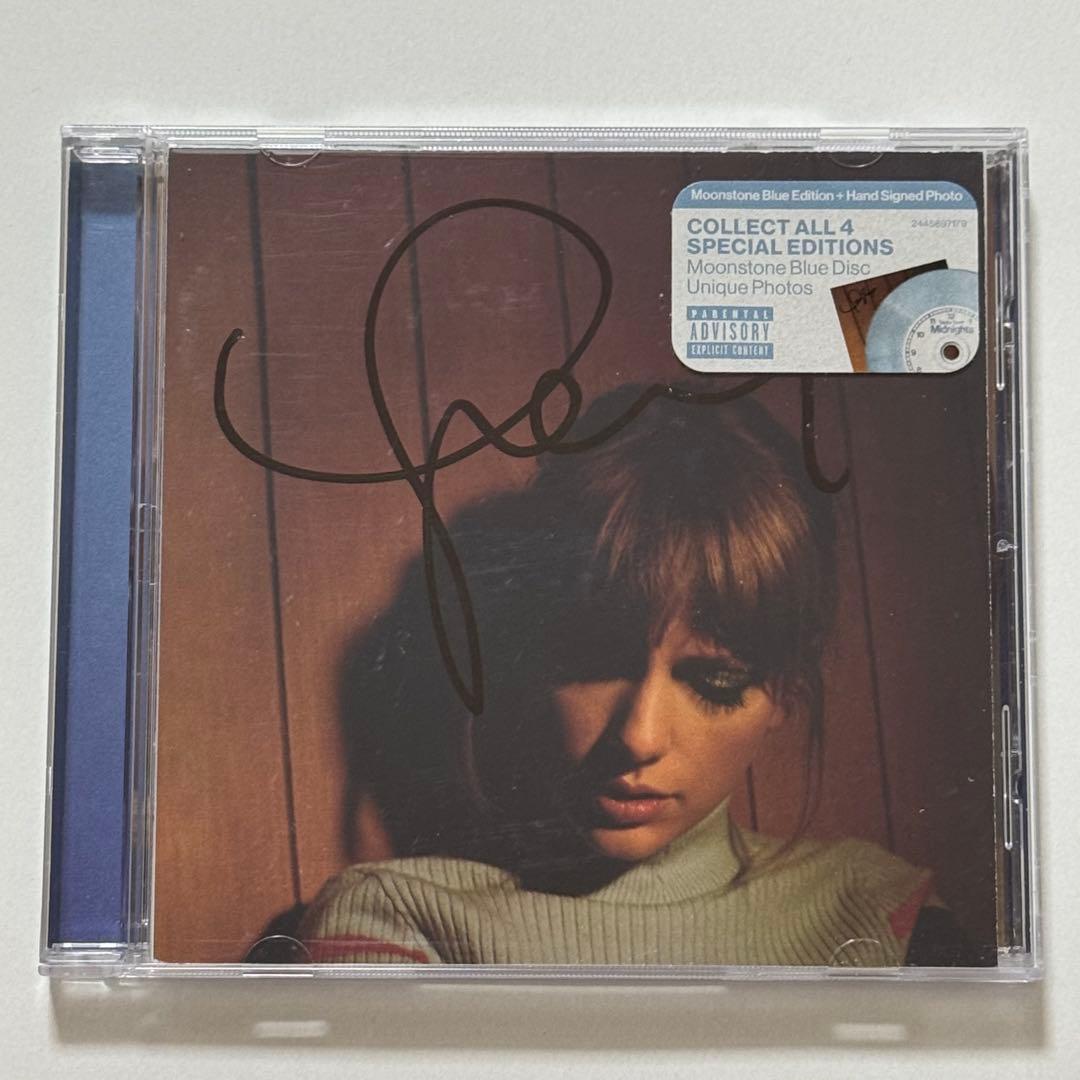 Taylor Swift 『ミッドナイツ』CD 直筆サイン