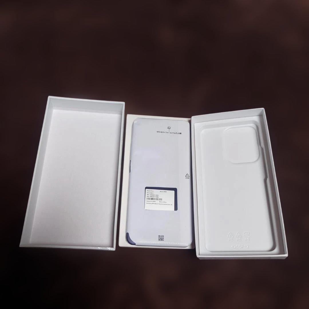 開封済新品即発送IMEI両方⭕️ oppo reno 13a ルミナスネイビー