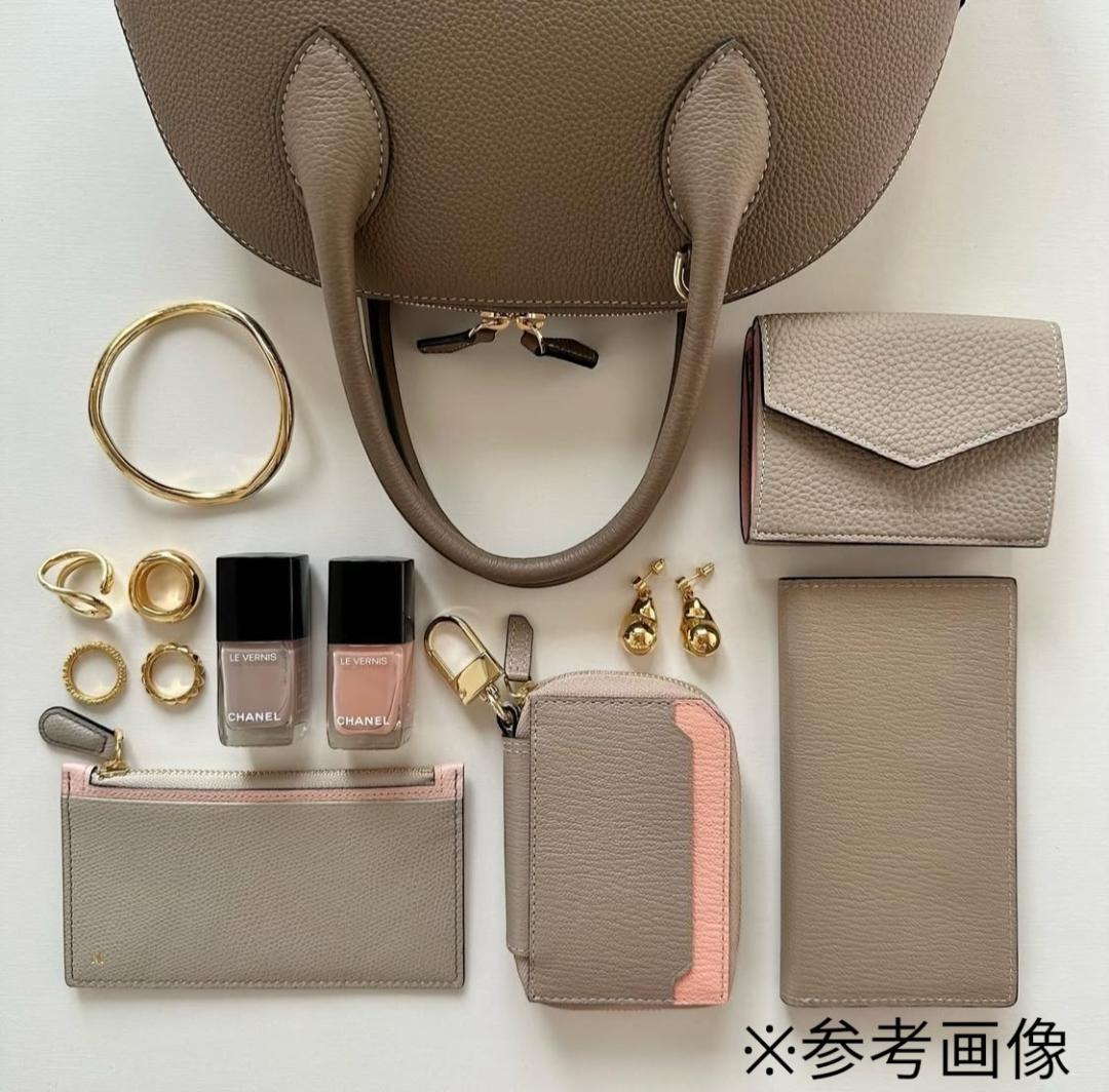 2285【新品 定価2.2万円】ラルコバレーノ★スマートWキーケース★ブラウン★