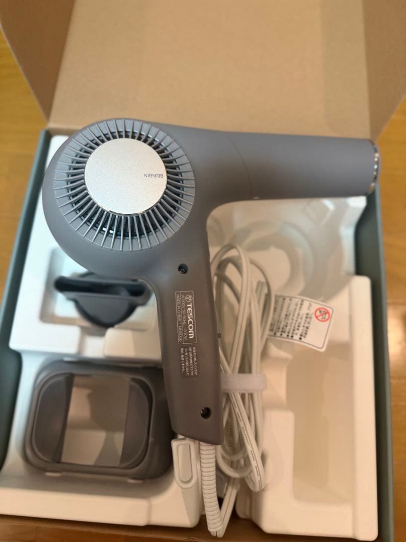 Nobby by TESCOM ヘアドライヤー NIB500B スモーキーグレー