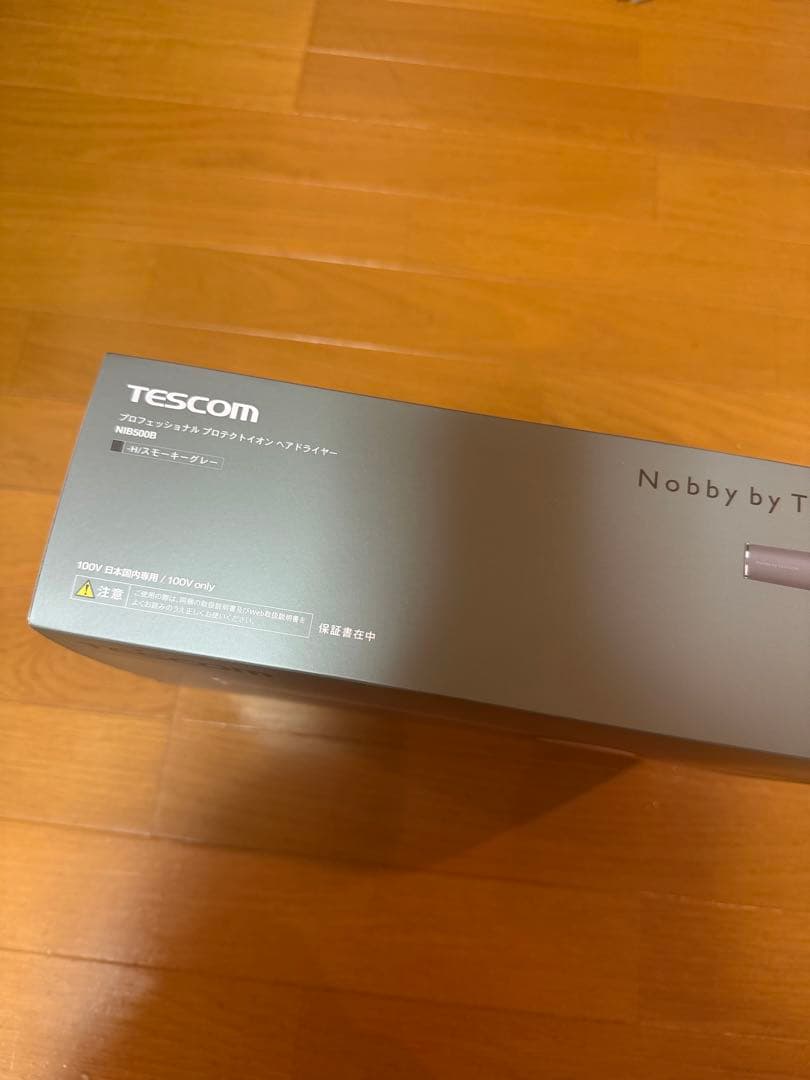 Nobby by TESCOM ヘアドライヤー NIB500B スモーキーグレー