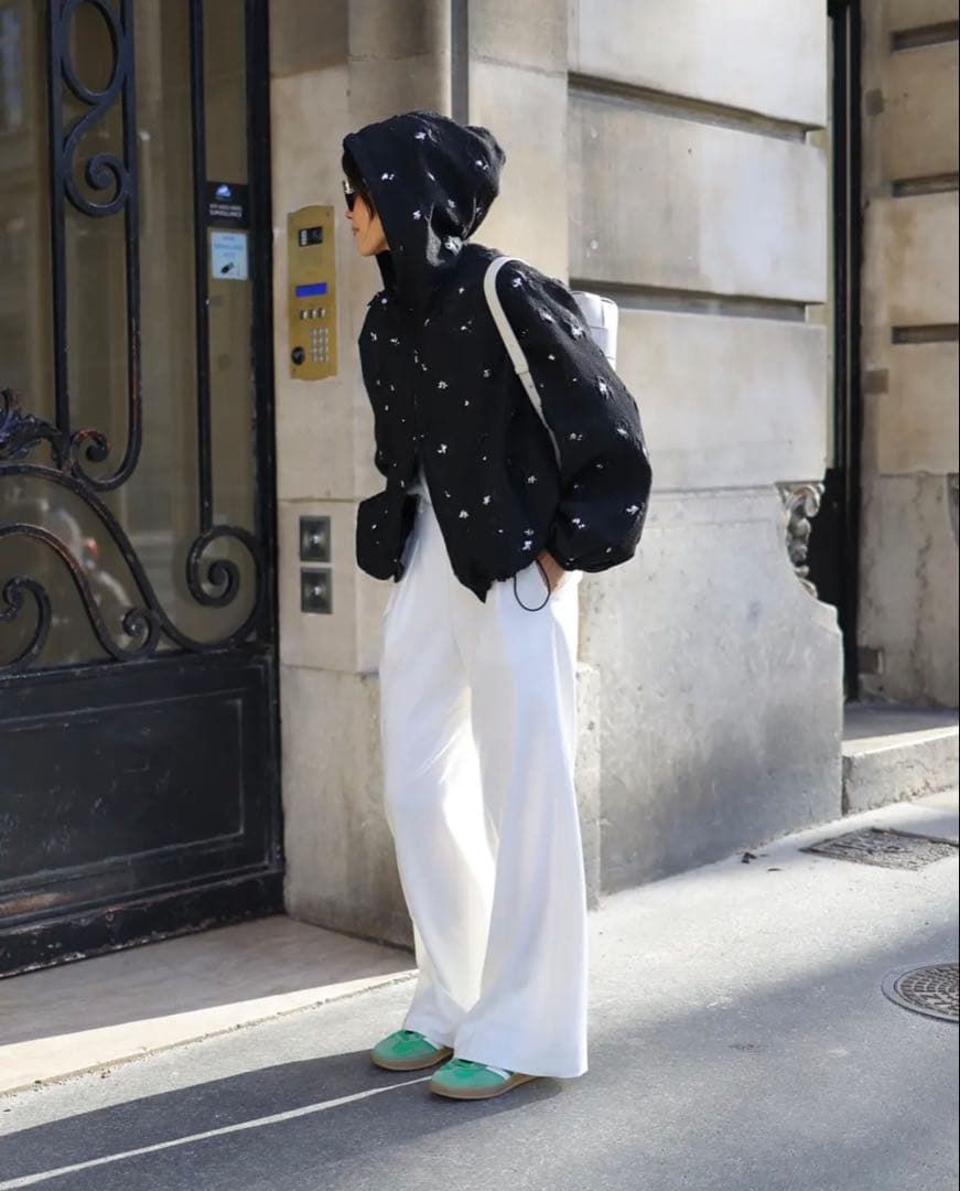 gypsohila ★ Clear Blouson 【Black】