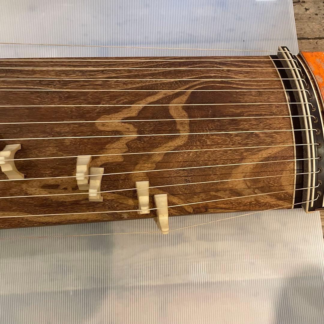 お琴 琴 和楽器 弦楽器 民族楽器 13弦 全長約192cm 中古 現状品