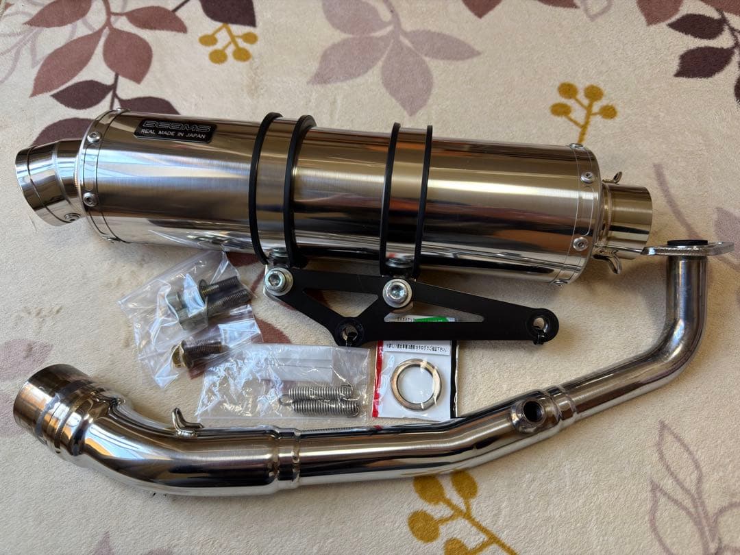 シグナスグリファス　BEAMS R-EVOマフラー　政府認証ビームスマフラー