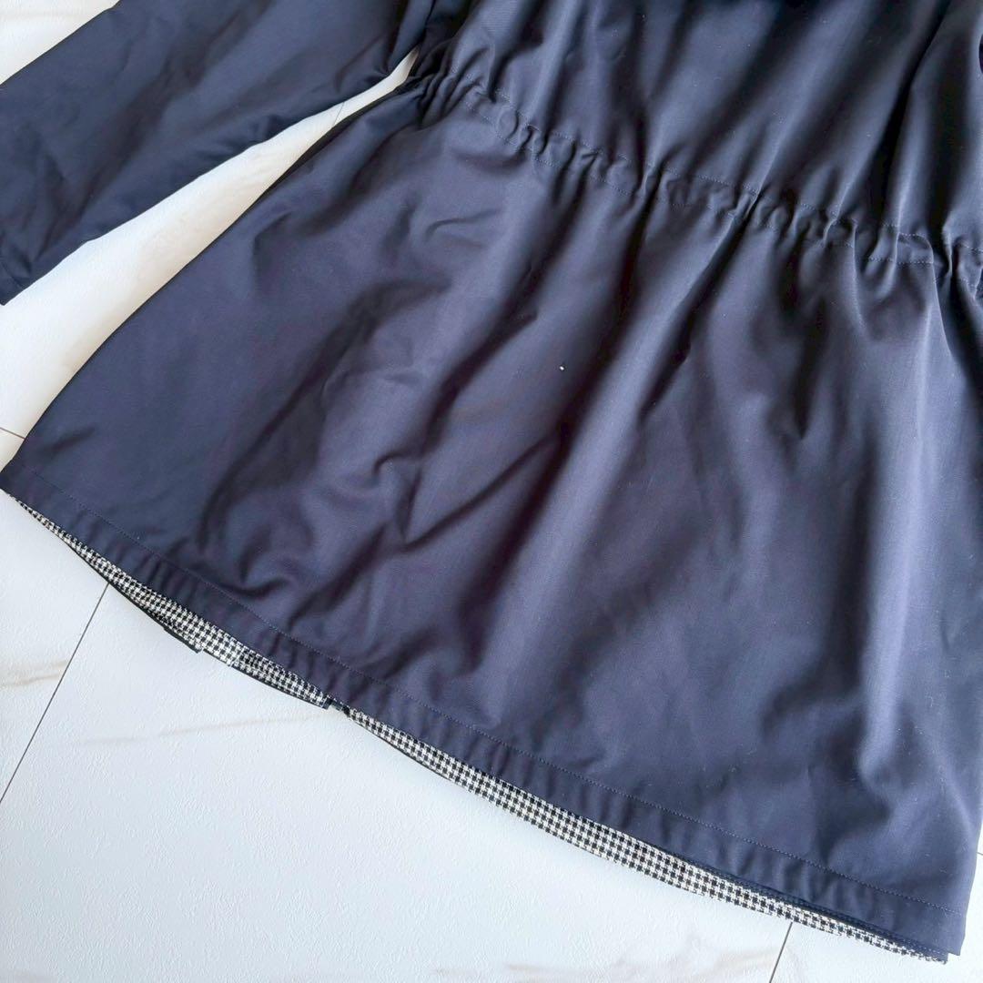 美品◆マックスマーラ マリナリナルディ リバーシブル コート 大きいサイズ3L