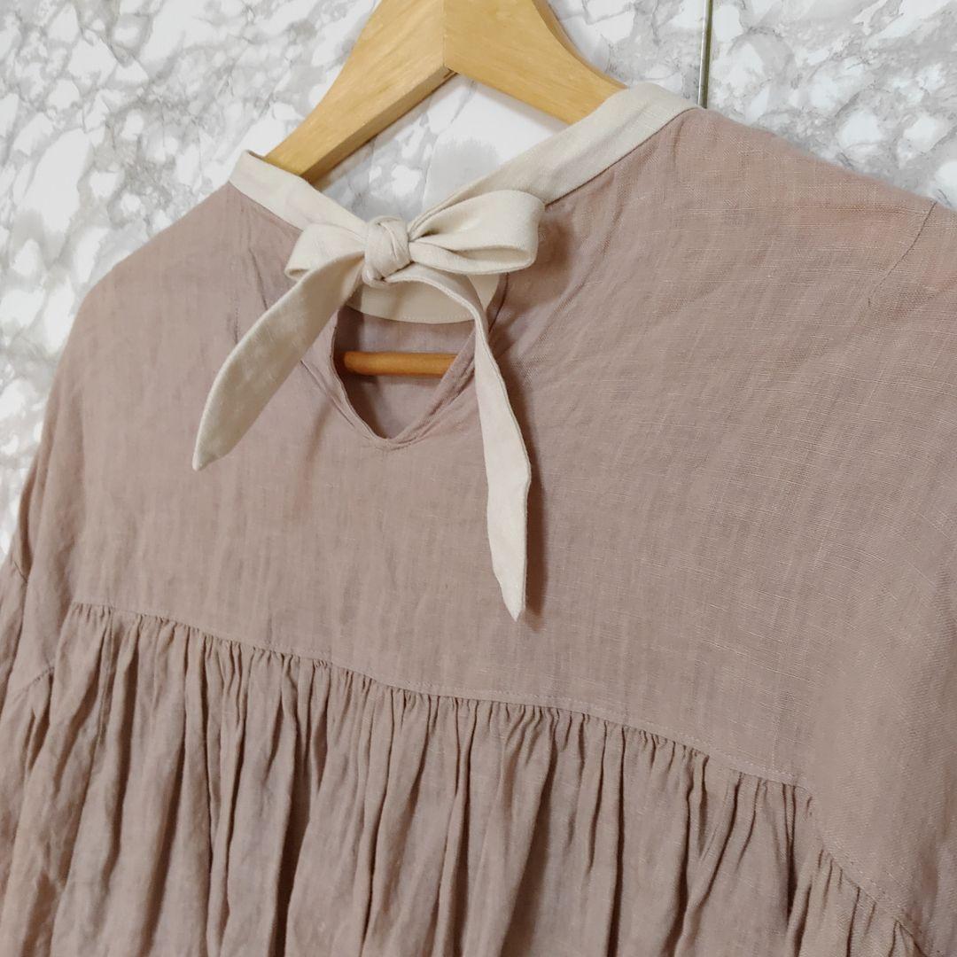 オオカミとフクロウ オオカミと 霞を漕ぐルビー\"五分袖\" ブラウス チュニック