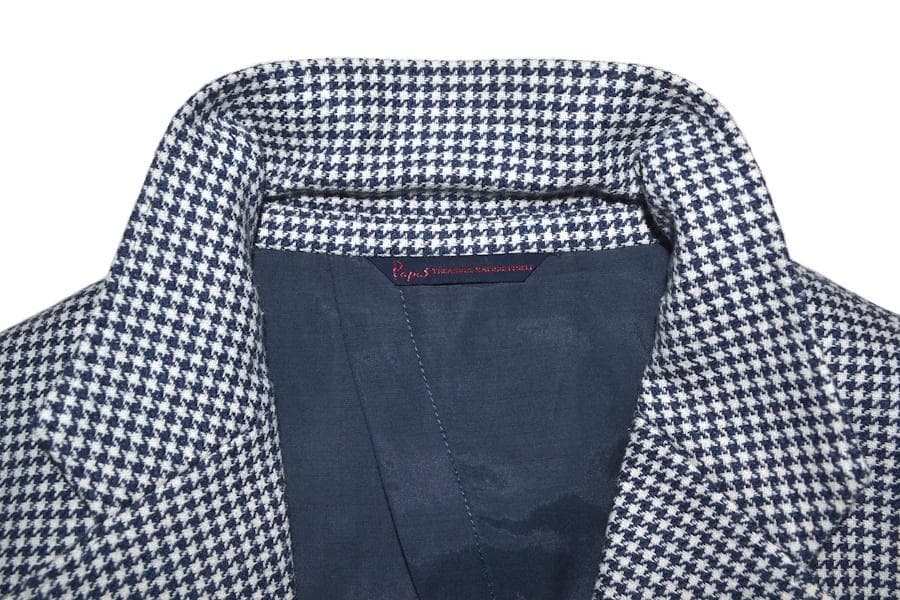 新品 タグ付き PAPAS パパス 千鳥柄スーツ Lサイズ 国内正規 日本製 ①