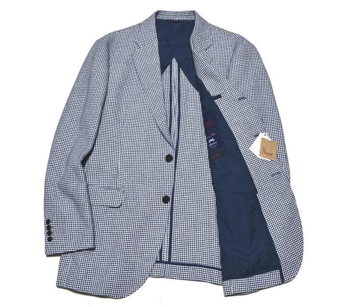 新品 タグ付き PAPAS パパス 千鳥柄スーツ Lサイズ 国内正規 日本製 ①
