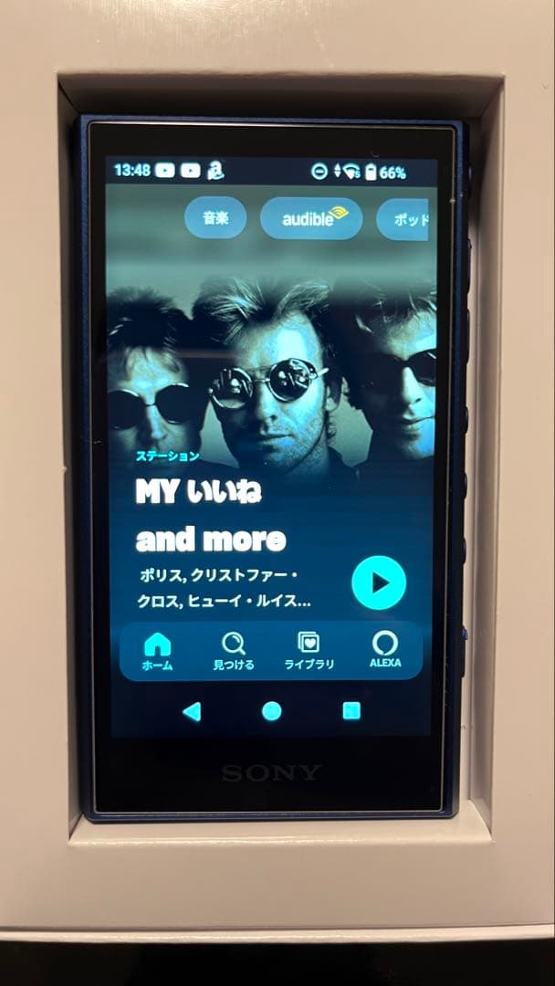 Walkman ウォークマン NW-A306 32GB ブルー箱付き 同梱品付き