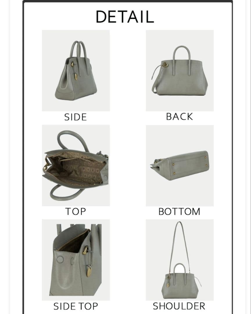 クッキー☆美品【TOFF&LOADSTONE】ジョリーリザードトートバッグ