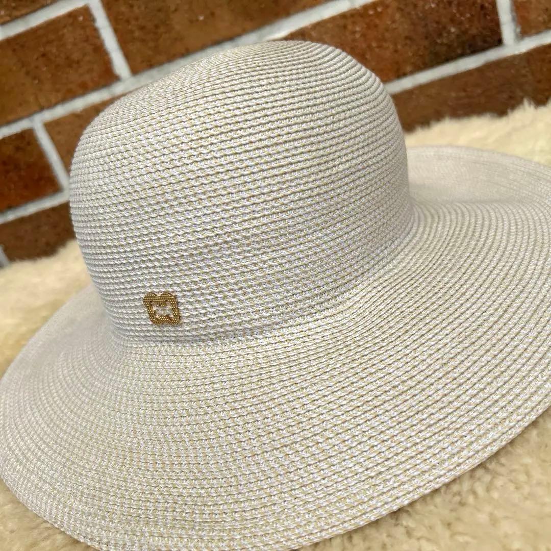 【上品】女優帽★Eric Javits　エリックジャビッツ　ニューヨーク　ハット