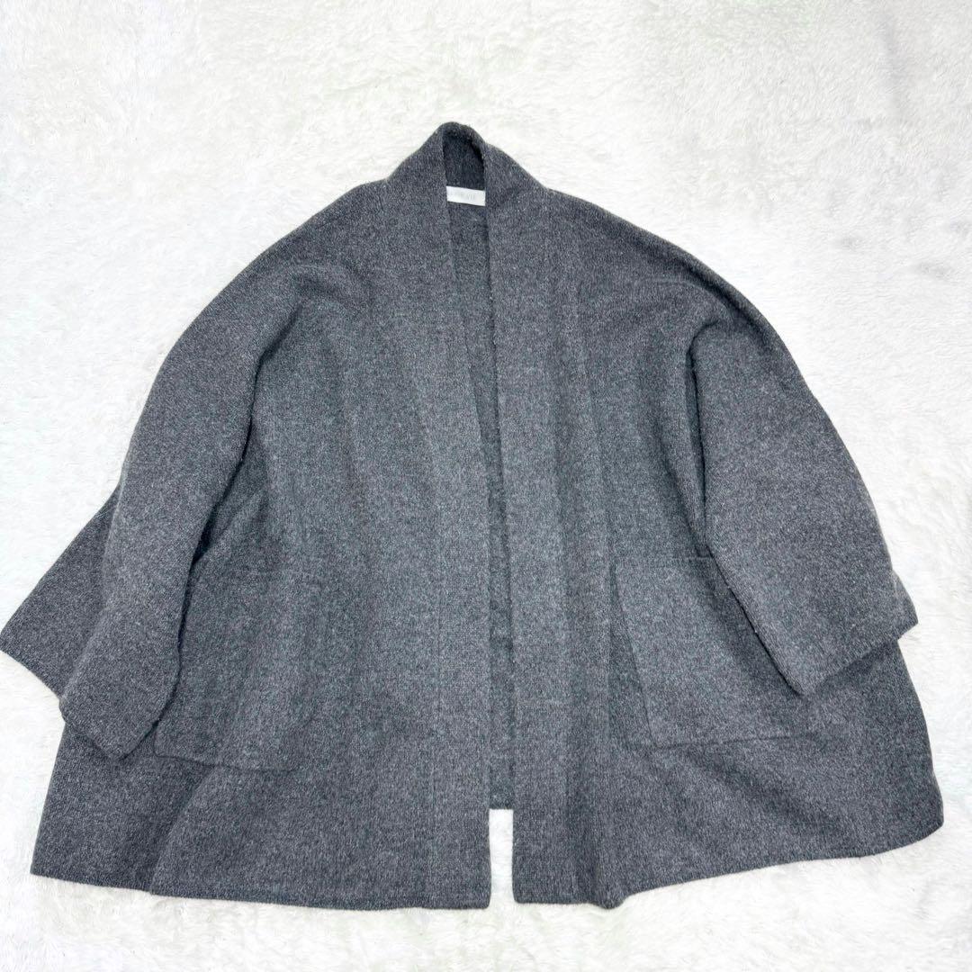 【美品✨】ギャルリーヴィー　ラムズウールガウンジャケット　2024年　ウール