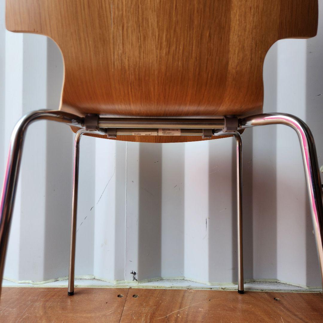 廃盤モデル　IKEA VILMAR ナチュラル　チェア 椅子　プライウッド