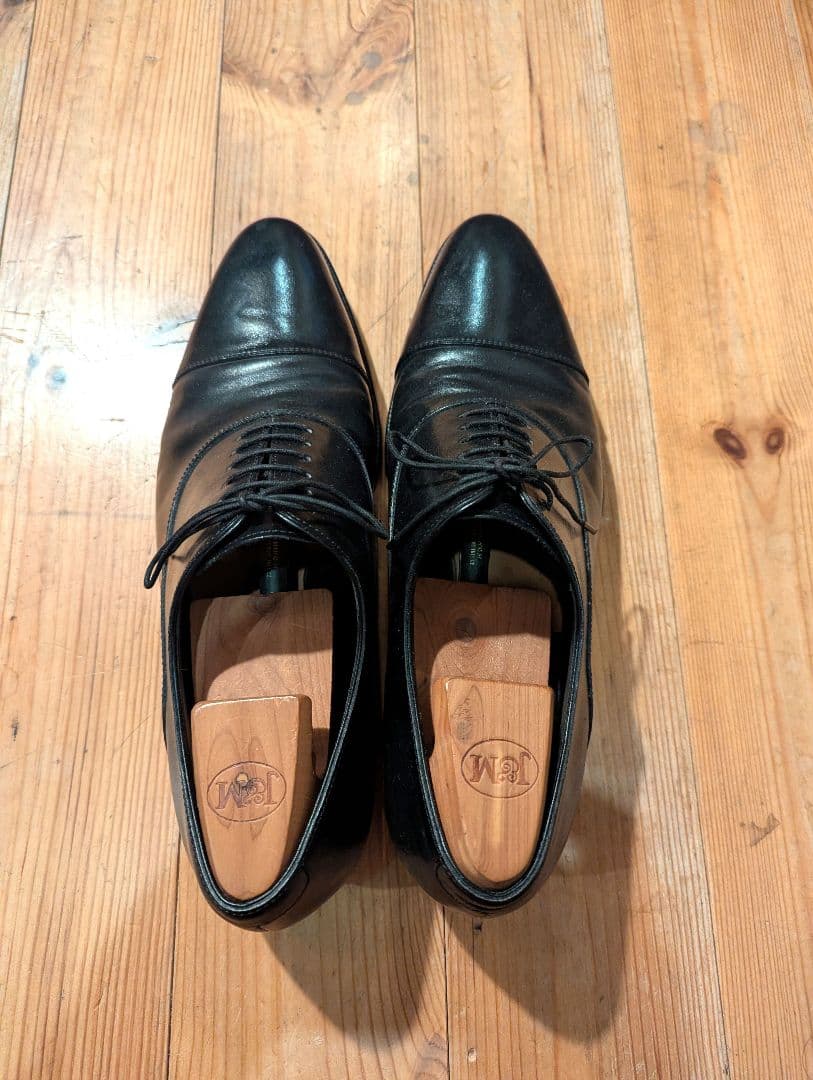 ジョンストン&マーフィー　クラウンアリストクラフト　サイズ8　 シューツリー付