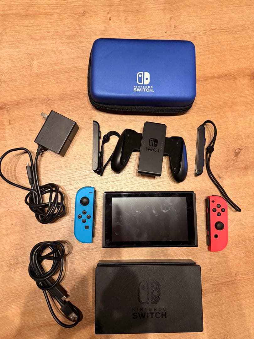 [注意点あり⚠️]Nintendo Switch 本体 青/赤 ジャンク