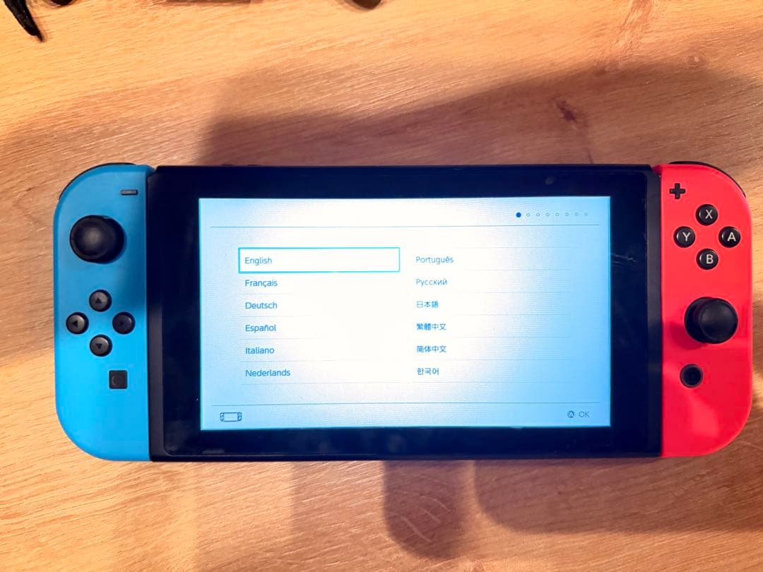 [注意点あり⚠️]Nintendo Switch 本体 青/赤 ジャンク