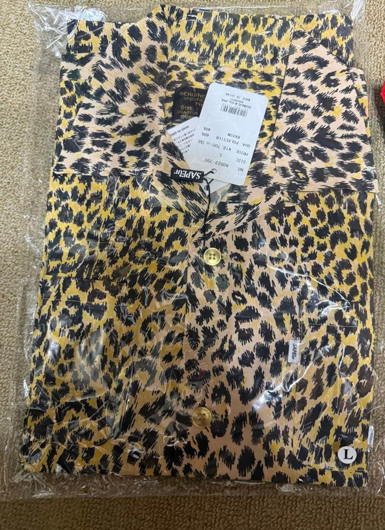 SAPEurヒョウ柄長袖シャツ LEOPARD新 品未開封