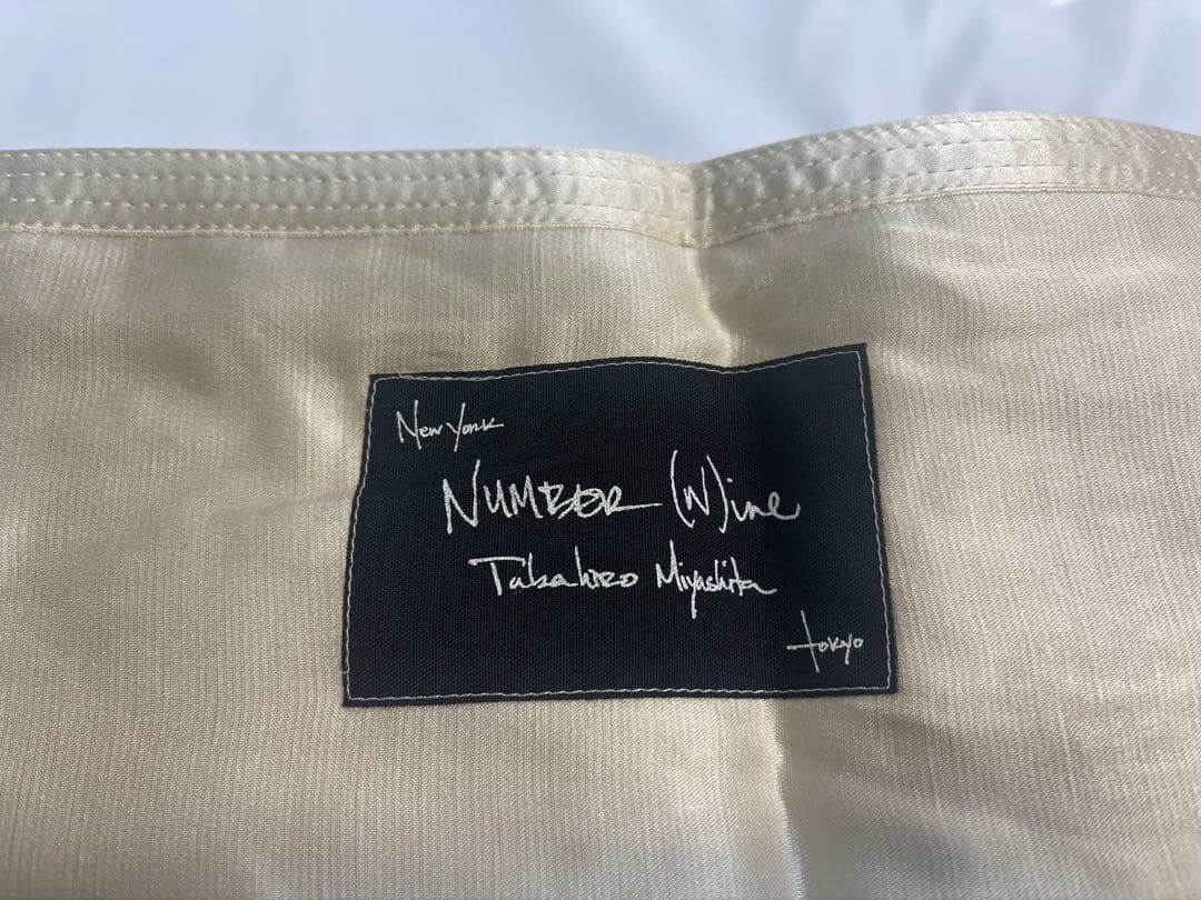 Number (n)ine 大判ストール　シルク　マフラー　ナンバーナイン