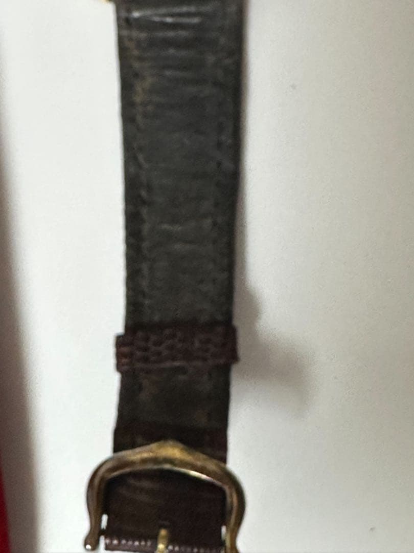 CARTIER カルティエ マストタンク MM手巻き 925 ボルドー