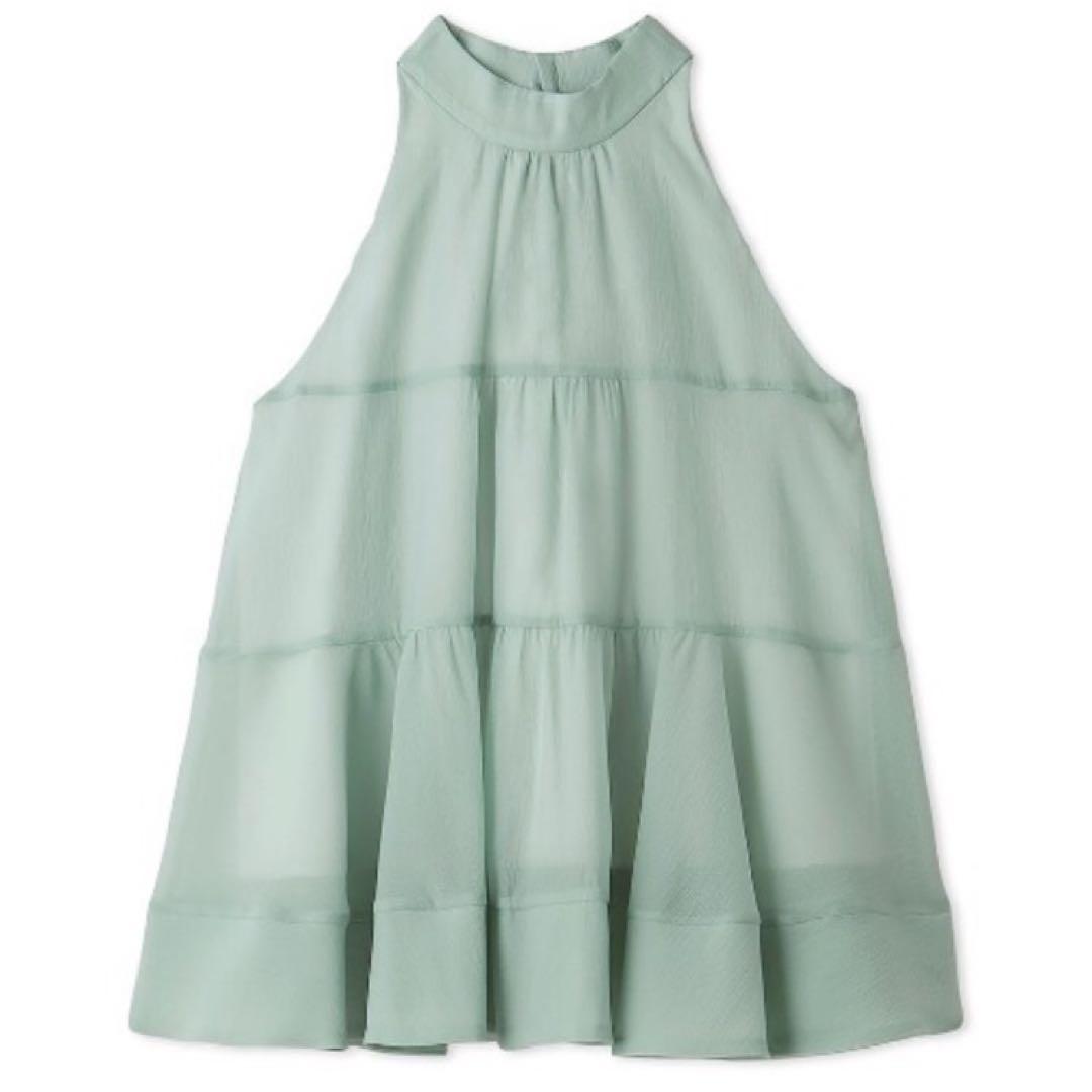 LILY BROWN アメスリティアードブラウス ミント