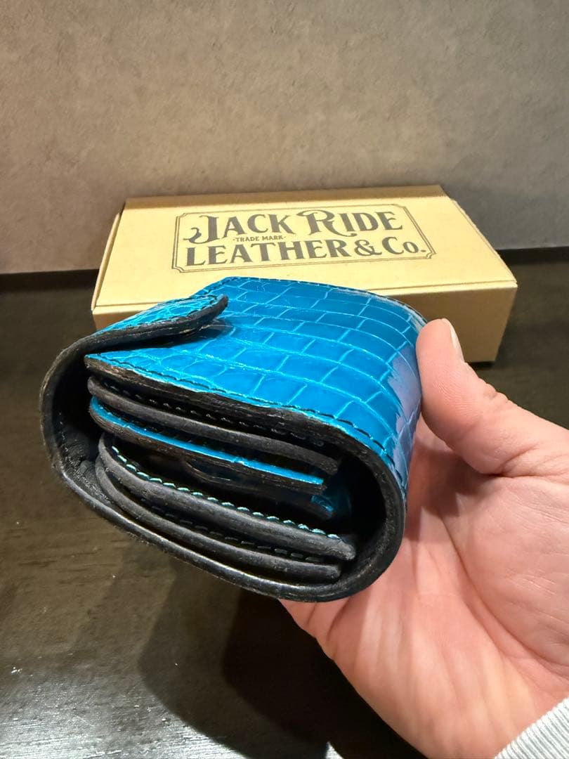 小物 JACK.RIDE. Crocodile.SKY-BLUE.Edition