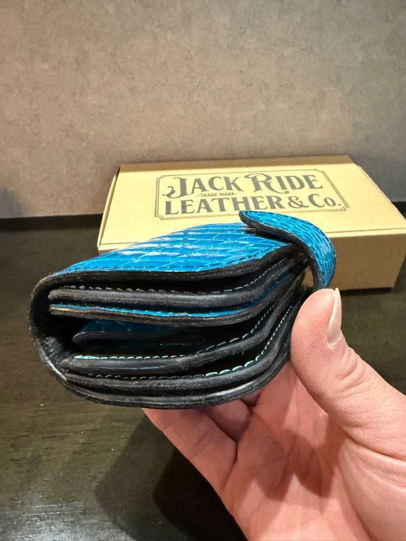 小物 JACK.RIDE. Crocodile.SKY-BLUE.Edition