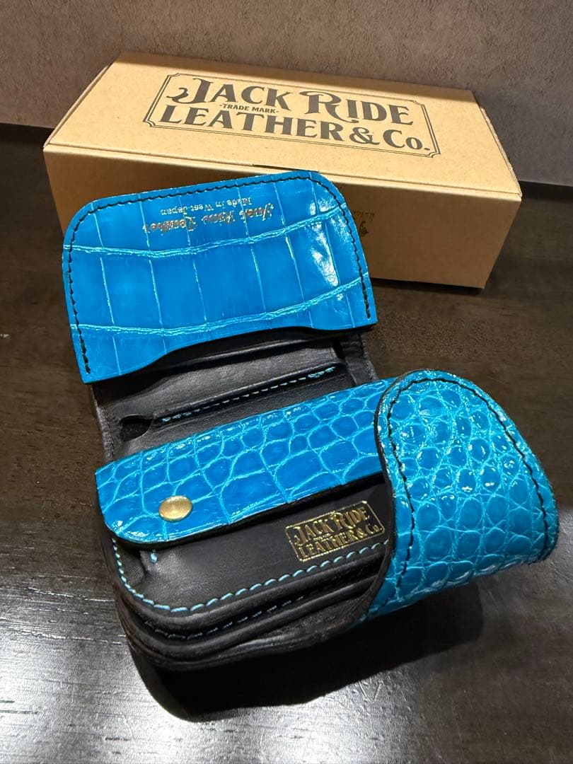 小物 JACK.RIDE. Crocodile.SKY-BLUE.Edition