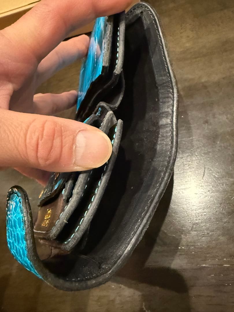 小物 JACK.RIDE. Crocodile.SKY-BLUE.Edition