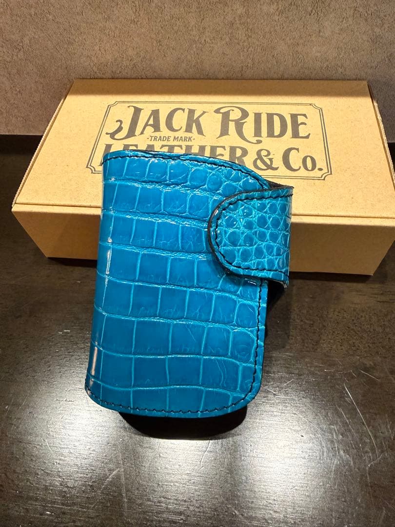 小物 JACK.RIDE. Crocodile.SKY-BLUE.Edition