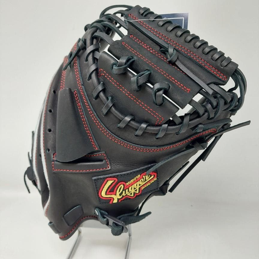 久保田スラッガー 軟式キャッチャーミット KSM-622 ブラック 右投げ