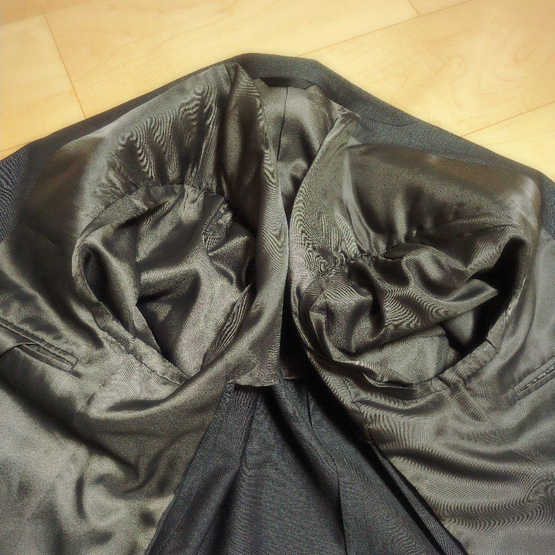 【希少A7/180cm】ダーバン スーツ LL モヘヤ混 濃紺 日本製 レナウン