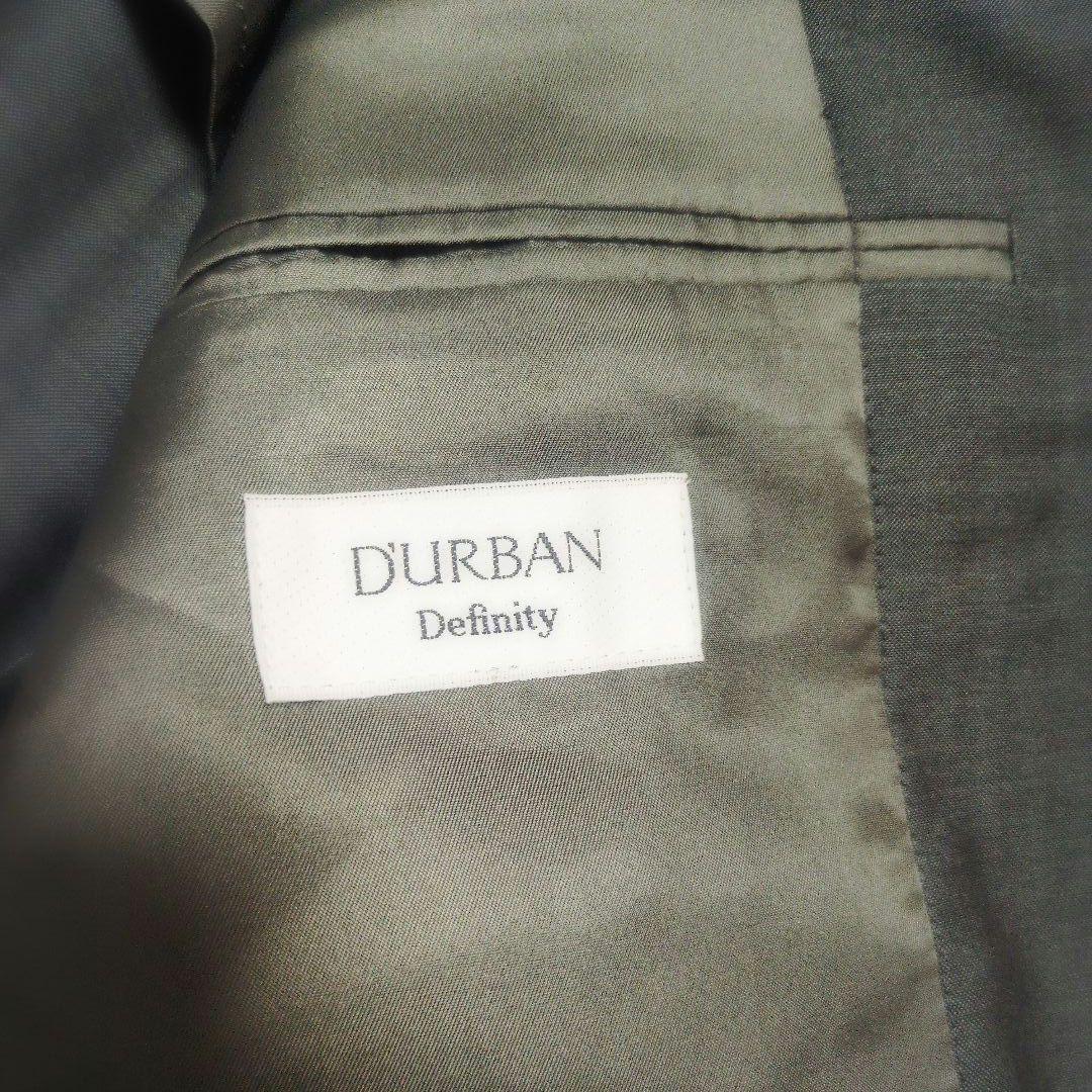 【希少A7/180cm】ダーバン スーツ LL モヘヤ混 濃紺 日本製 レナウン