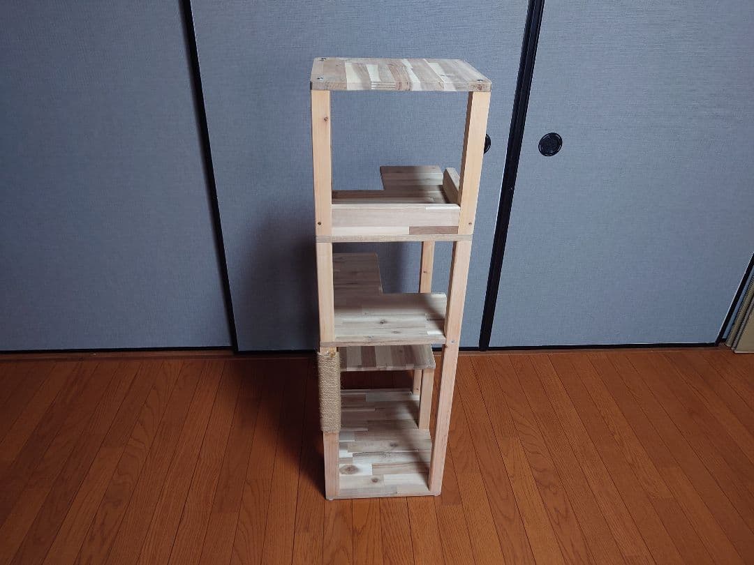①★★キャットタワー★キャットウオーク★ハンドメイド★爪研ぎ★猫★