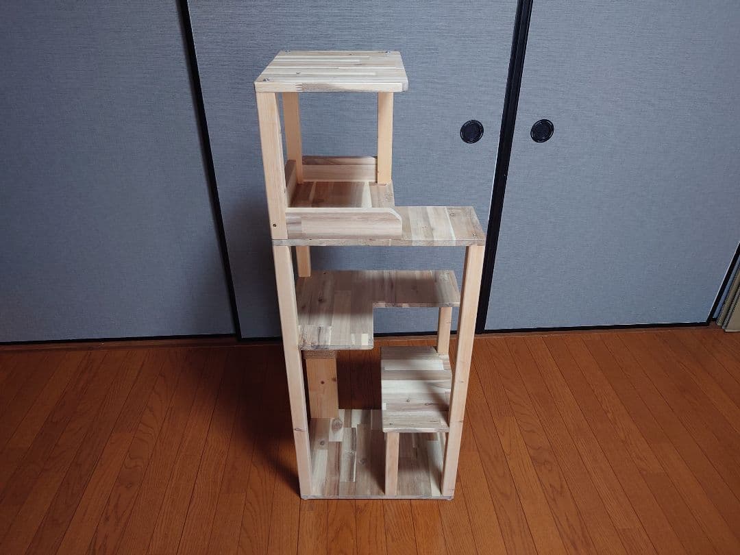 ①★★キャットタワー★キャットウオーク★ハンドメイド★爪研ぎ★猫★
