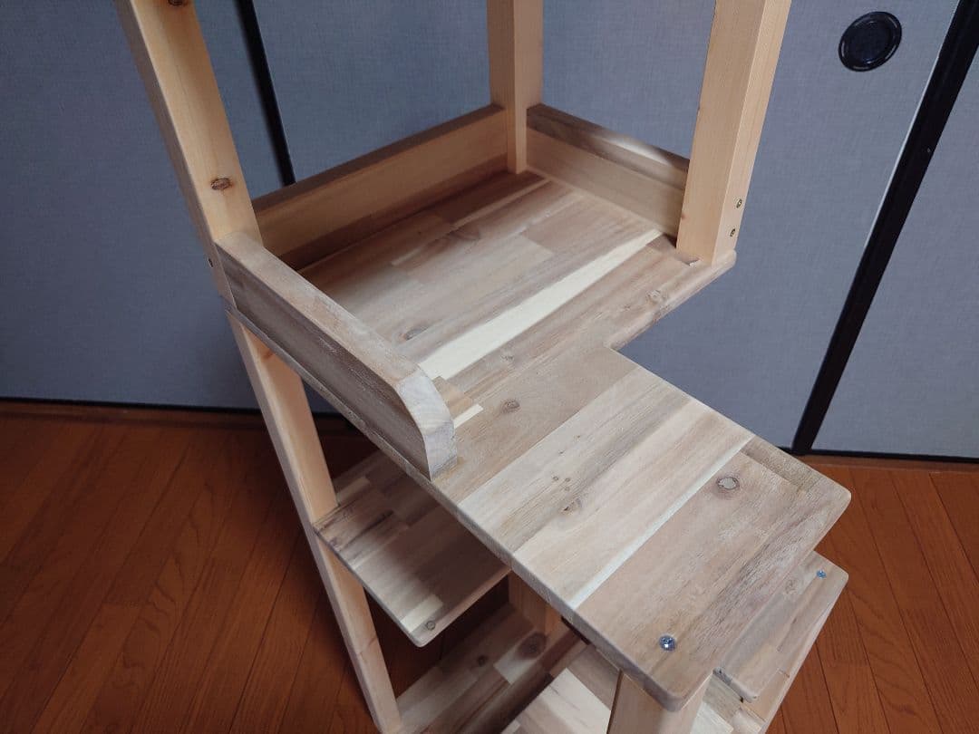 ①★★キャットタワー★キャットウオーク★ハンドメイド★爪研ぎ★猫★