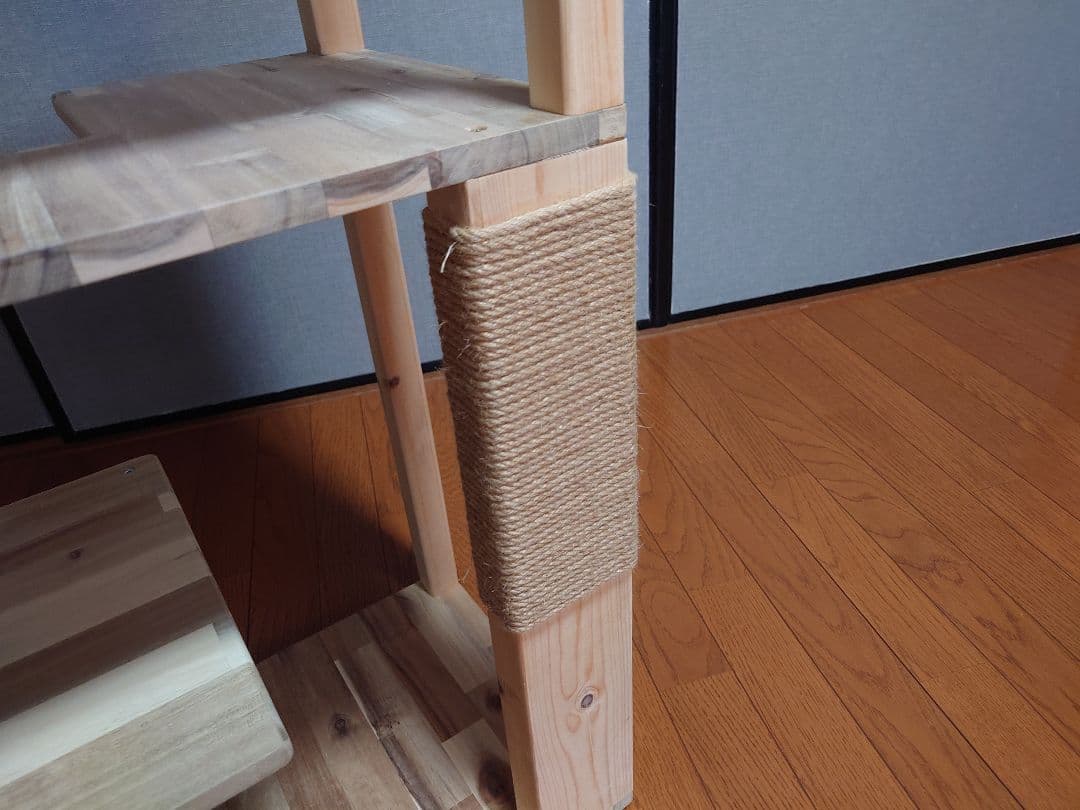 ①★★キャットタワー★キャットウオーク★ハンドメイド★爪研ぎ★猫★