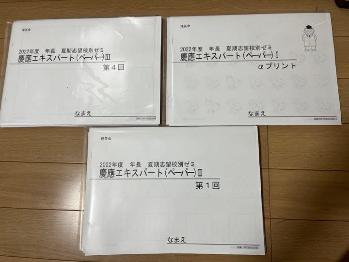 【最新】理英会　2022年度　夏期　志望校別ゼミ　慶應