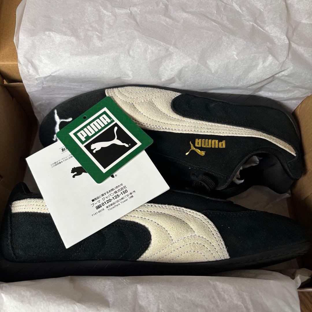 PUMA スピードキャット スニーカー ブラック25