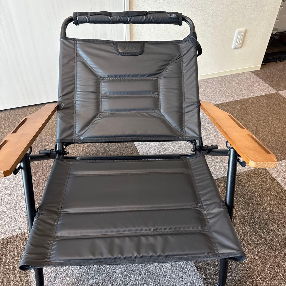 AS2OV アッソブアウトドアチェア ブラック