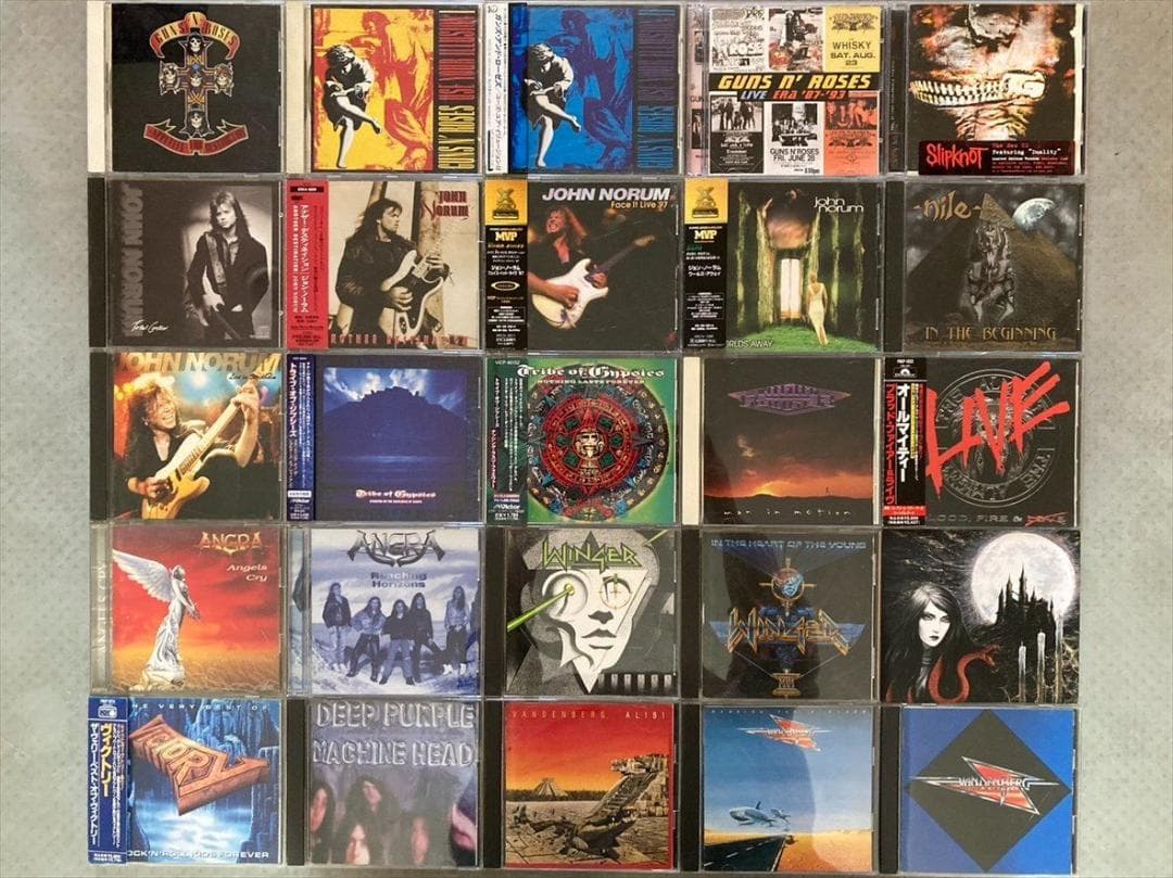 メタル・ハードロック CD まとめて約100枚セット [AW715]