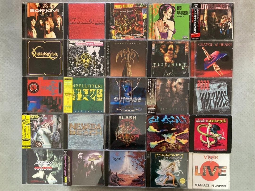 メタル・ハードロック CD まとめて約100枚セット [AW715]