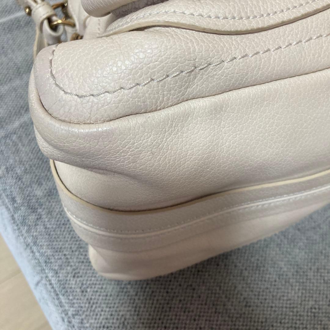 クロエ パラティ ミディアム 2way ショルダーバッグ ベージュ 正規品