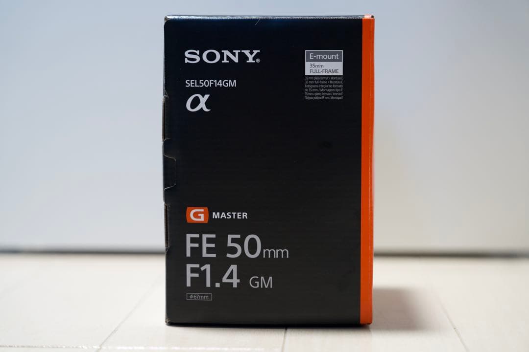 【美品】SONY FE 50mm F1.4 GM レンズ