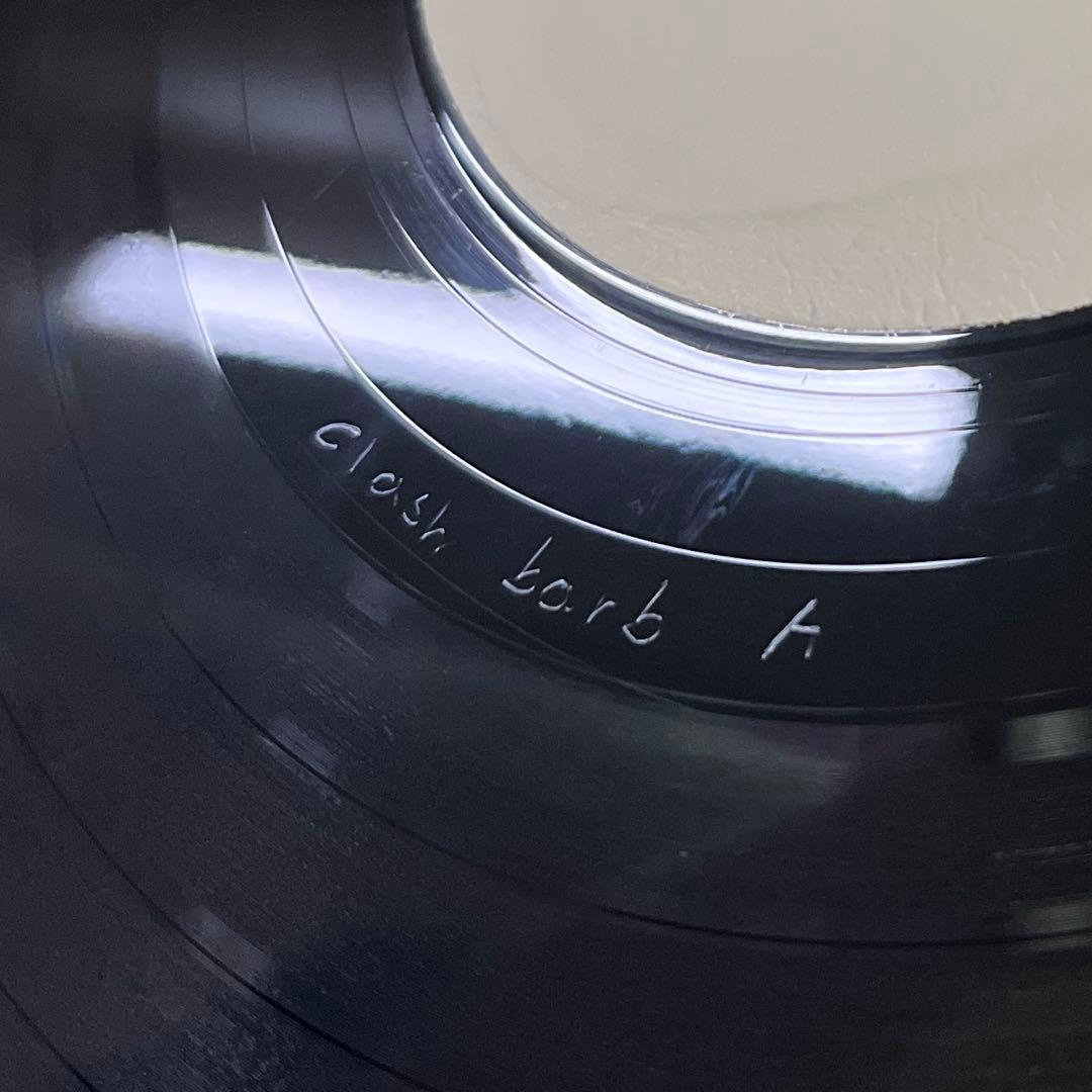 稀少!! 第2期 ORIGINAL CLASH 1976年ライヴ!! LP