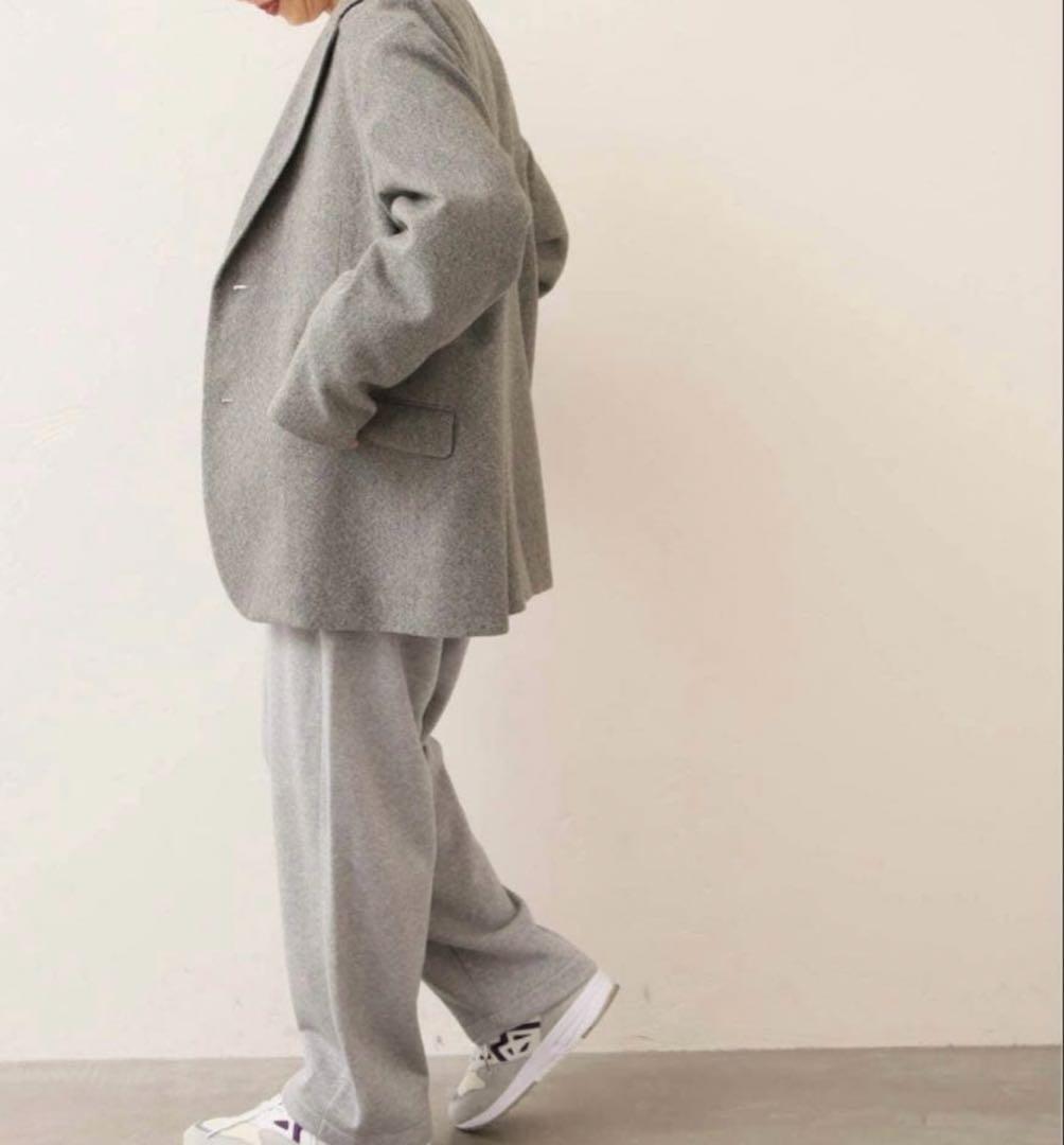 journal standard luxe ライクツィードジャケット　グレー